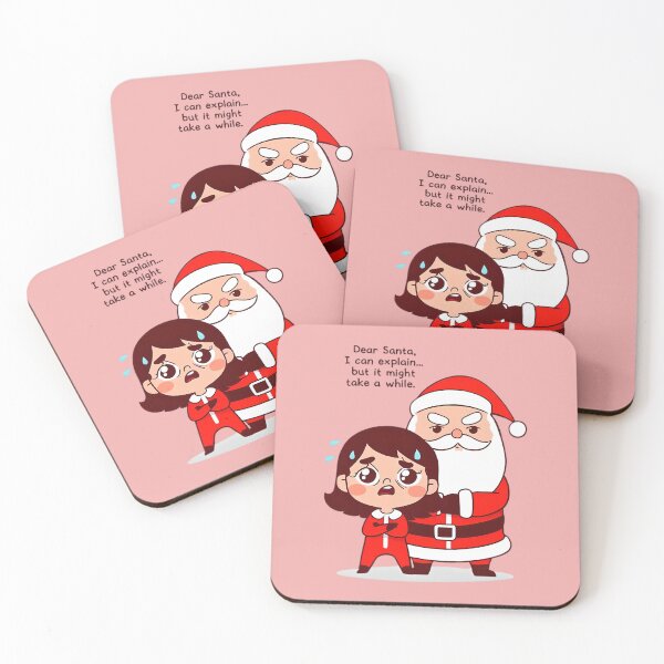 Item preview, Dear Santa I Can Explain Funny Cute Christmas  designed and sold by SamartkitDesign.
