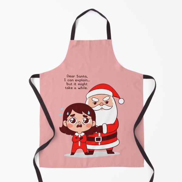 Item preview, Dear Santa I Can Explain Funny Cute Christmas designed and sold by SamartkitDesign.