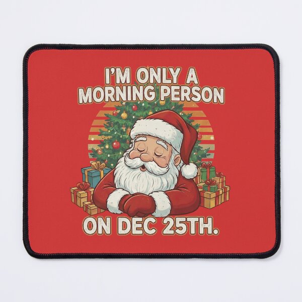 Item preview, T-Shirt Funny Sleepy Santa Christmas Morning Humor  designed and sold by QuipQuips.