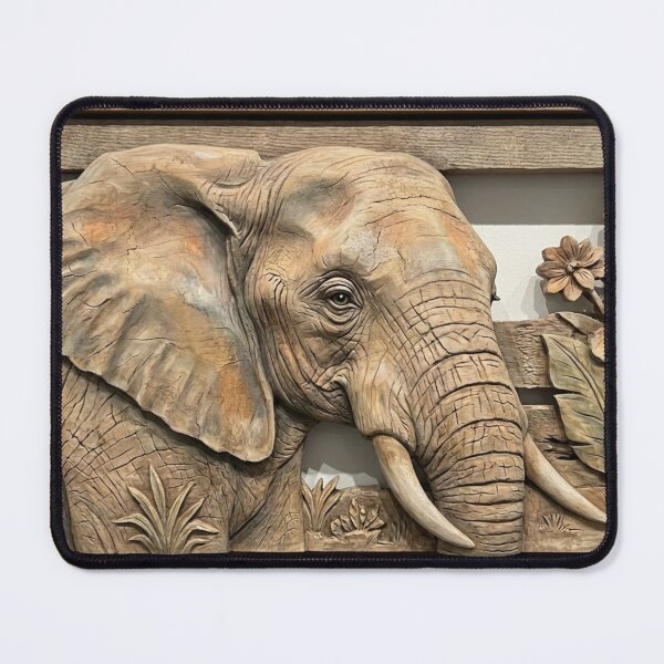 Item preview, Elephant Matriarch Ancient Memory Unbroken Bond Art designed and sold by SavannaStrikes.