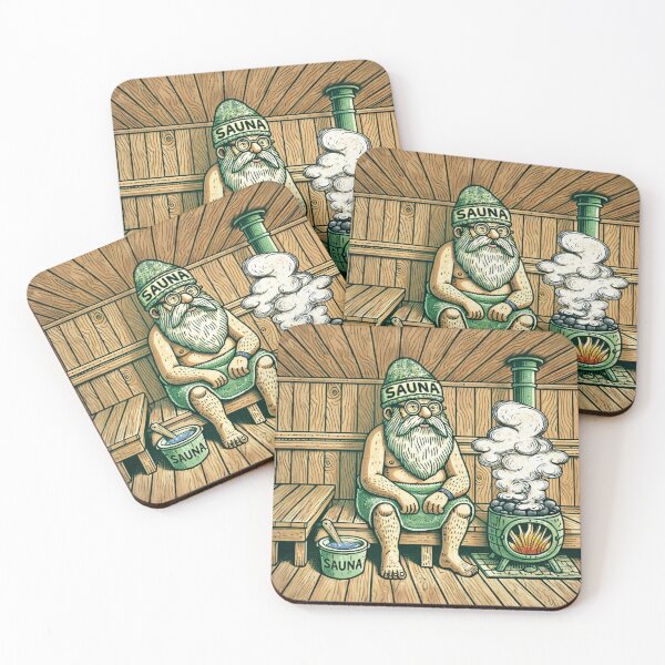 Item preview, 「Sauna Grandpa」Steam & Serenity - sauna room designed and sold by WABISABIMOMENTS.