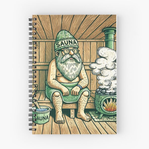 Item preview, 「Sauna Grandpa」Steam & Serenity - sauna room designed and sold by WABISABIMOMENTS.
