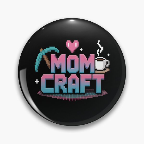 Item preview, Happy Mother's Day Momcraft Gamer Mom designed and sold by CottonCandyPrin.