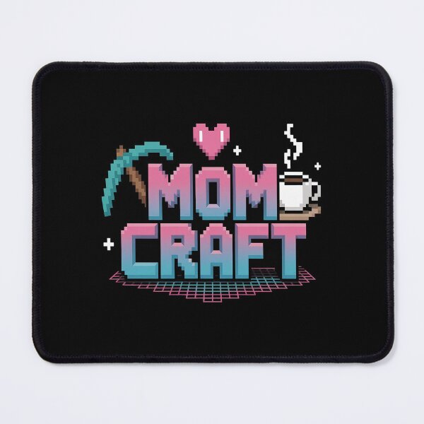 Item preview, Happy Mother's Day Momcraft Gamer Mom designed and sold by CottonCandyPrin.