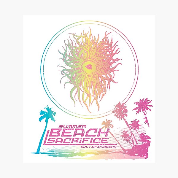 Summer Beach Sacrifice Photographic Print
