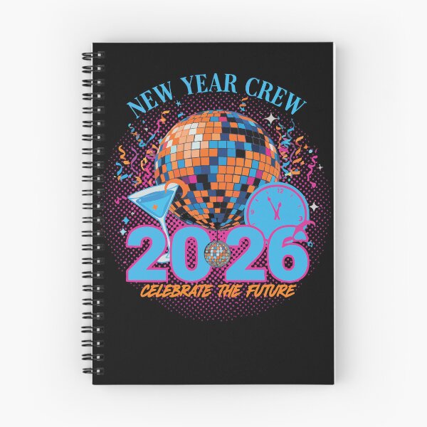 Item preview, New Year Crew 2026 Celebrate The Future designed and sold by LuminOrb.