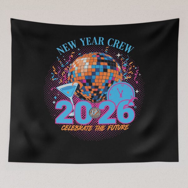 Item preview, New Year Crew 2026 Celebrate The Future designed and sold by LuminOrb.