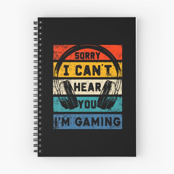 Item preview, Sorry I Can't Hear You I'M Gaming - Headphones Retro Style designed and sold by arzateiosumn.