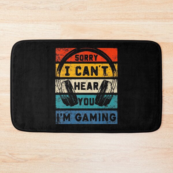 Item preview, Sorry I Can't Hear You I'M Gaming - Headphones Retro Style designed and sold by arzateiosumn.