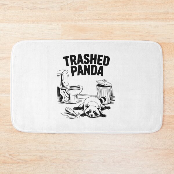 Item preview, Trashed Panda Drunk Racoon  designed and sold by RayhendersonArt.