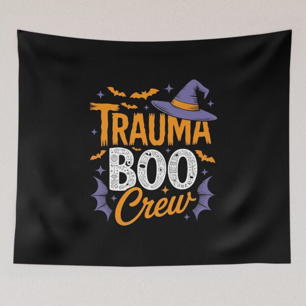 Item preview, Trauma Boo Crew Halloween Trauma Therapist designed and sold by Voidbinder.
