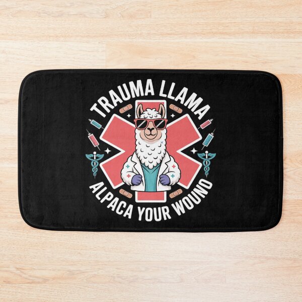 Item preview, Trauma Llama Alpaca Your Wound EMS Medic Gifts designed and sold by Voidbinder.