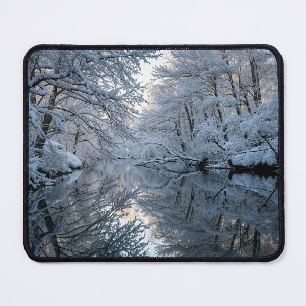 Item preview, Winter river, still reflection designed and sold by Sigtrix.