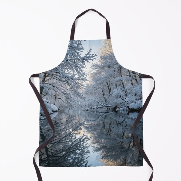 Item preview, Winter river, still reflection designed and sold by Sigtrix.