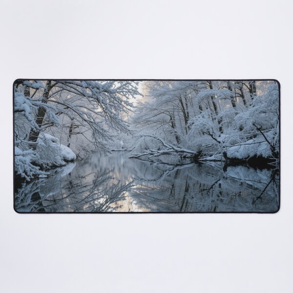 Item preview, Winter river, still reflection designed and sold by Sigtrix.