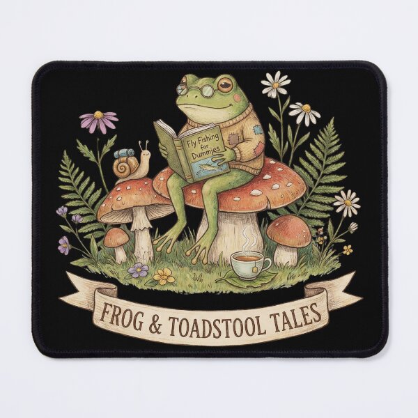 Item preview, Frog and Mushroom designed and sold by CatherineLievre.