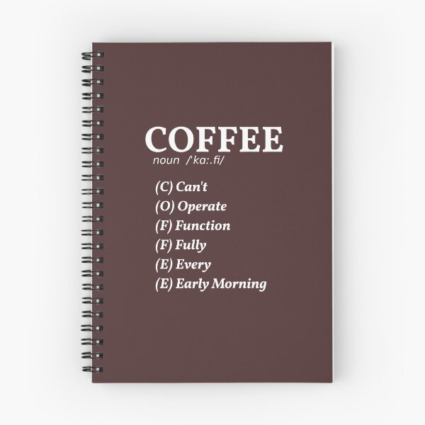 Item preview, T shirt Funny Coffee Lover | Morning Humor Gag | COFFEE: Can't Operate Without Caffeine designed and sold by QuipQuips.