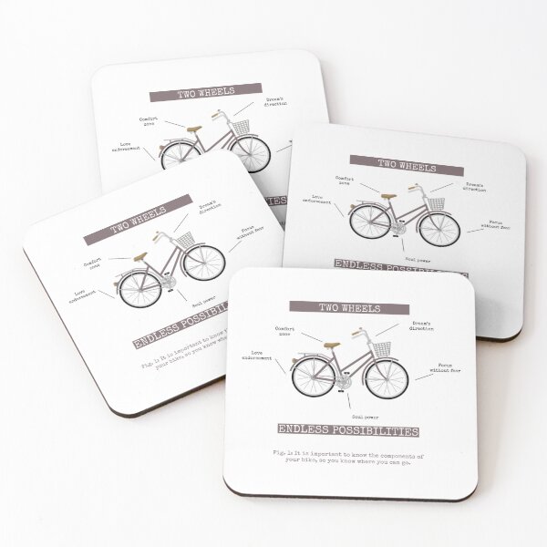 Item preview, Two Wheels Endless Possibilities Trail Bikes designed and sold by francyneatrice.
