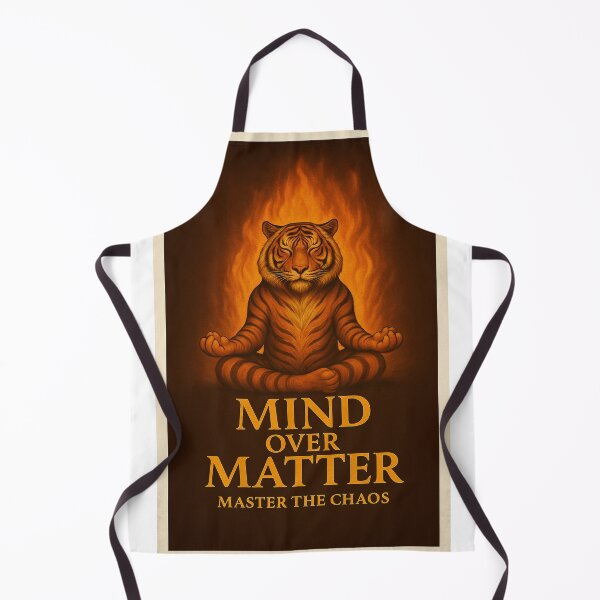 Item preview, Mind Over Matter – Master the Chaos Tiger Meditation designed and sold by the-dovlat.