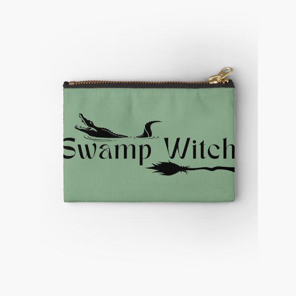 Item preview, Swamp Witch with Broom and Alligator designed and sold by NoodleBop.