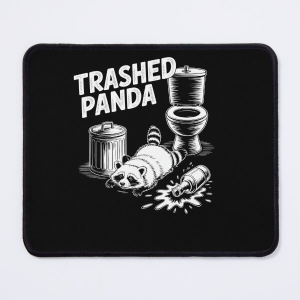 Item preview, Trashed Panda Drunk Racoon designed and sold by RayhendersonArt.