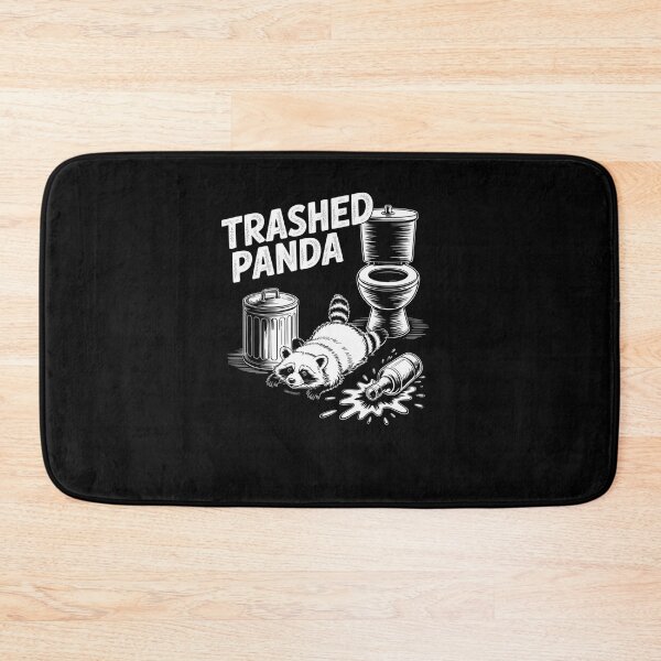 Item preview, Trashed Panda Drunk Racoon designed and sold by RayhendersonArt.