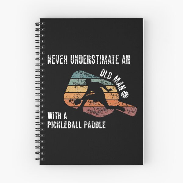Item preview, Never Underestimate An Old Man With A Pickleball Paddle designed and sold by viragjvmoger.