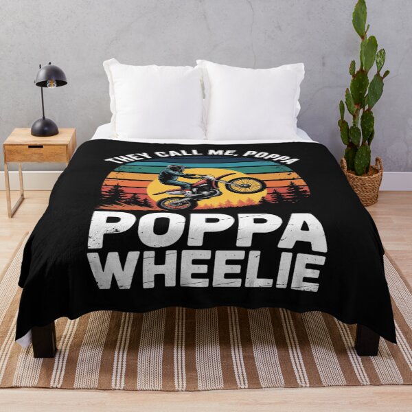 Item preview, Motocross Dirt Bike Poppa Wheelie Braaap designed and sold by nicomitchell.