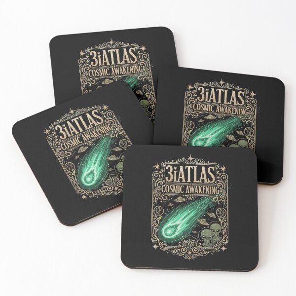 Item preview, 3iATLAS Cosmic Awakening Alien Comet Emblem designed and sold by zzz888.