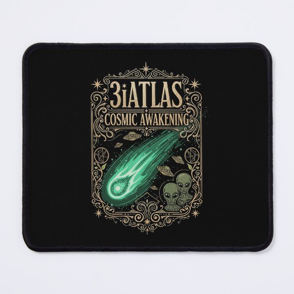 Item preview, 3iATLAS Cosmic Awakening Alien Comet Emblem designed and sold by zzz888.