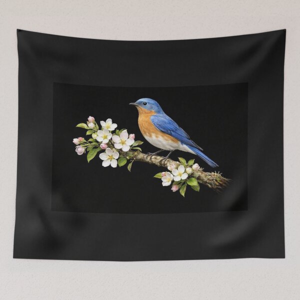Item preview, Eastern Bluebird – Gentle Hope designed and sold by TheJoyfulPen.