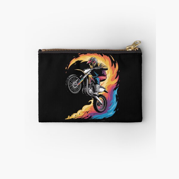 Item preview, Motocross Dirt Bike Racing Supercross Flying Jump Flames designed and sold by nicomitchell.