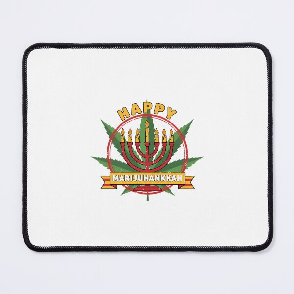 Item preview, Happy Marijuhanukkah Weed Menorah designed and sold by Crithimard91.