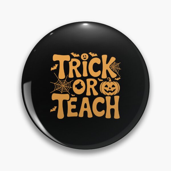 Item preview, Trick Or Teach Fall Autumn Halloween Teacher designed and sold by Voidbinder.