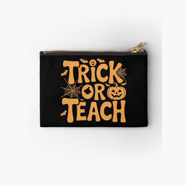 Item preview, Trick Or Teach Fall Autumn Halloween Teacher designed and sold by Voidbinder.