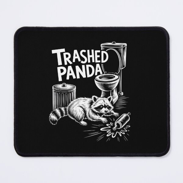 Item preview, Trashed Panda Drunk Racoon designed and sold by DianaStantzo.