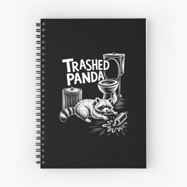 Item preview, Trashed Panda Drunk Racoon designed and sold by DianaStantzo.