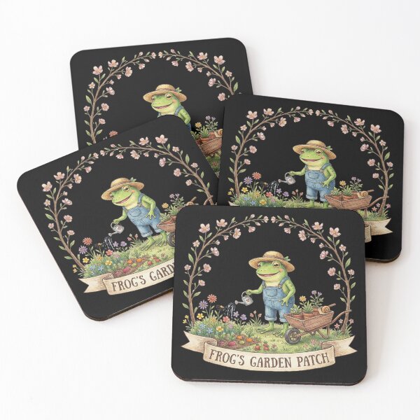 Item preview, Frog in the Garden designed and sold by CatherineLievre.