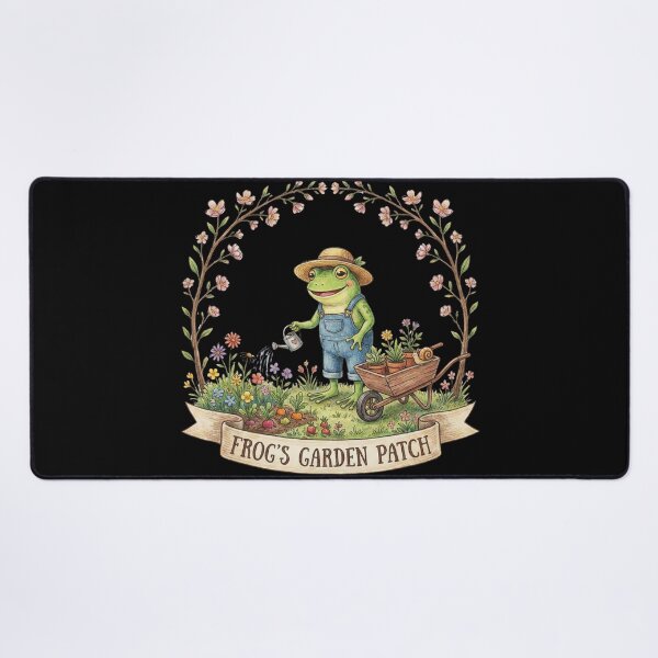 Item preview, Frog in the Garden designed and sold by CatherineLievre.