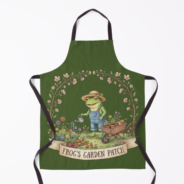 Item preview, Frog in the Garden designed and sold by CatherineLievre.