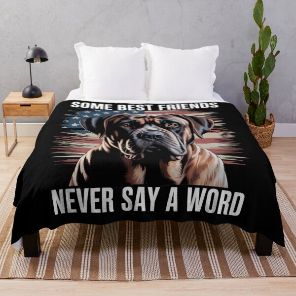Item preview, Cane Corso Some Best Friends Never Say A Word designed and sold by AsteriskDatBArt.