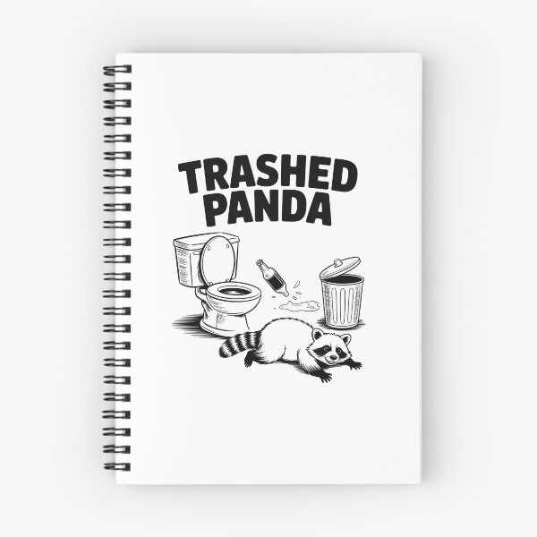 Item preview, Trashed Panda Drunk Racoon designed and sold by DianaStantzo.