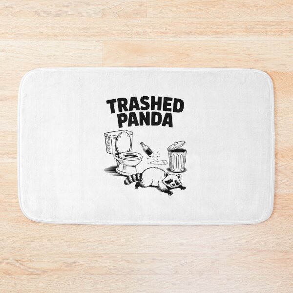 Item preview, Trashed Panda Drunk Racoon designed and sold by DianaStantzo.