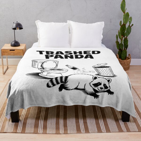 Item preview, Trashed Panda Drunk Racoon designed and sold by DianaStantzo.