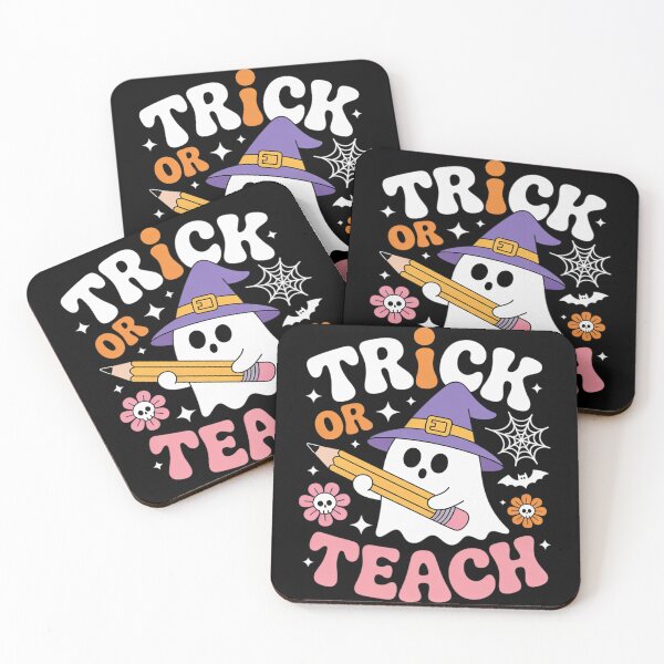 Item preview, Trick or Teach Ghost Halloween Teacher designed and sold by Voidbinder.
