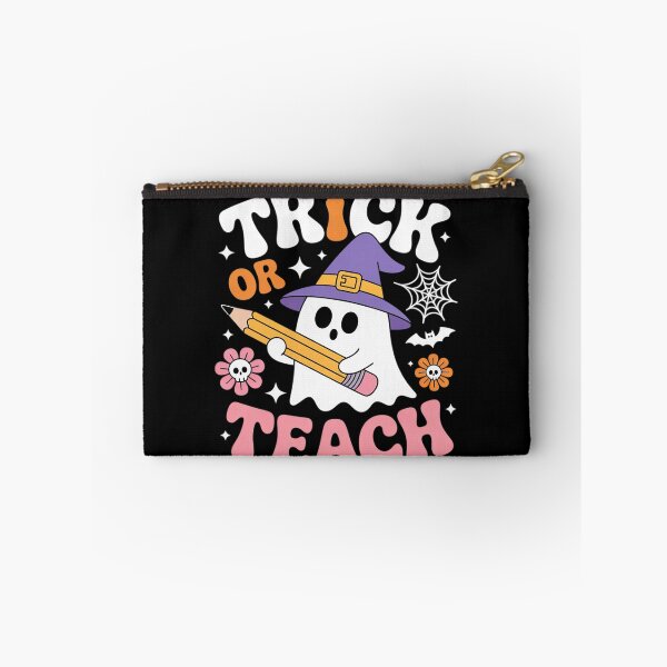 Item preview, Trick or Teach Ghost Halloween Teacher designed and sold by Voidbinder.
