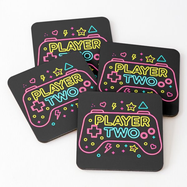 Item preview, Player Two Neon Gamer Art – Retro Gaming Illustration designed and sold by GlobalBoom.