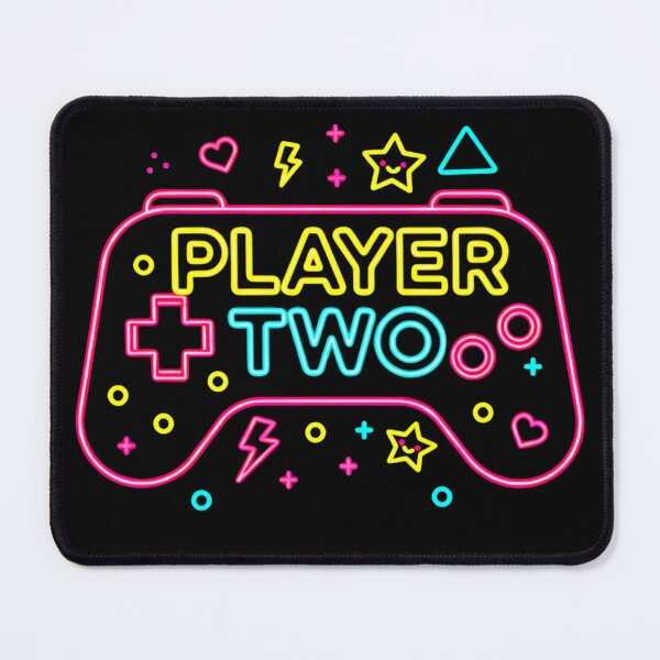 Item preview, Player Two Neon Gamer Art – Retro Gaming Illustration designed and sold by GlobalBoom.