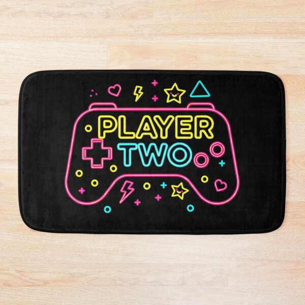 Item preview, Player Two Neon Gamer Art – Retro Gaming Illustration designed and sold by GlobalBoom.