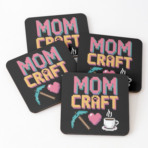 Item preview, Happy Mother's Day Momcraft Gamer Mom designed and sold by CottonCandyPrin.